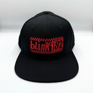 NWOT Blink-182 Tour 2023 Rock Band Music Merch 100% Wool Snapback Hat